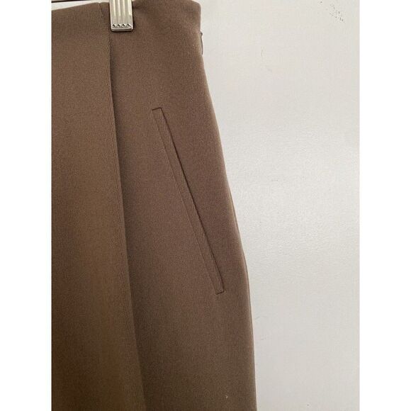 RALPH LAUREN PURPLE LABEL 100% WOOL DRESS TROUSERS SIZE 2 Brown High Waist - Picture 6 of 9